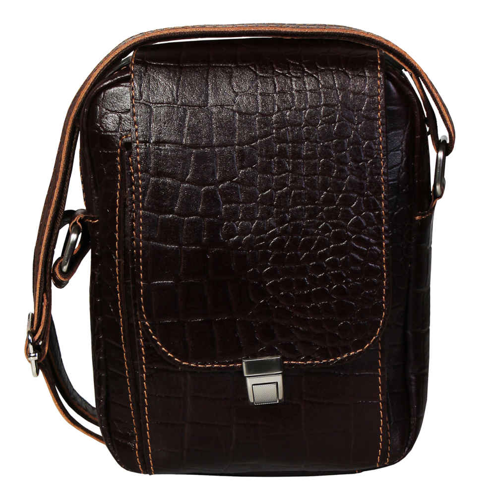 Sac Bandoulière en Cuir Luxueux Fait Main - Édition Shab