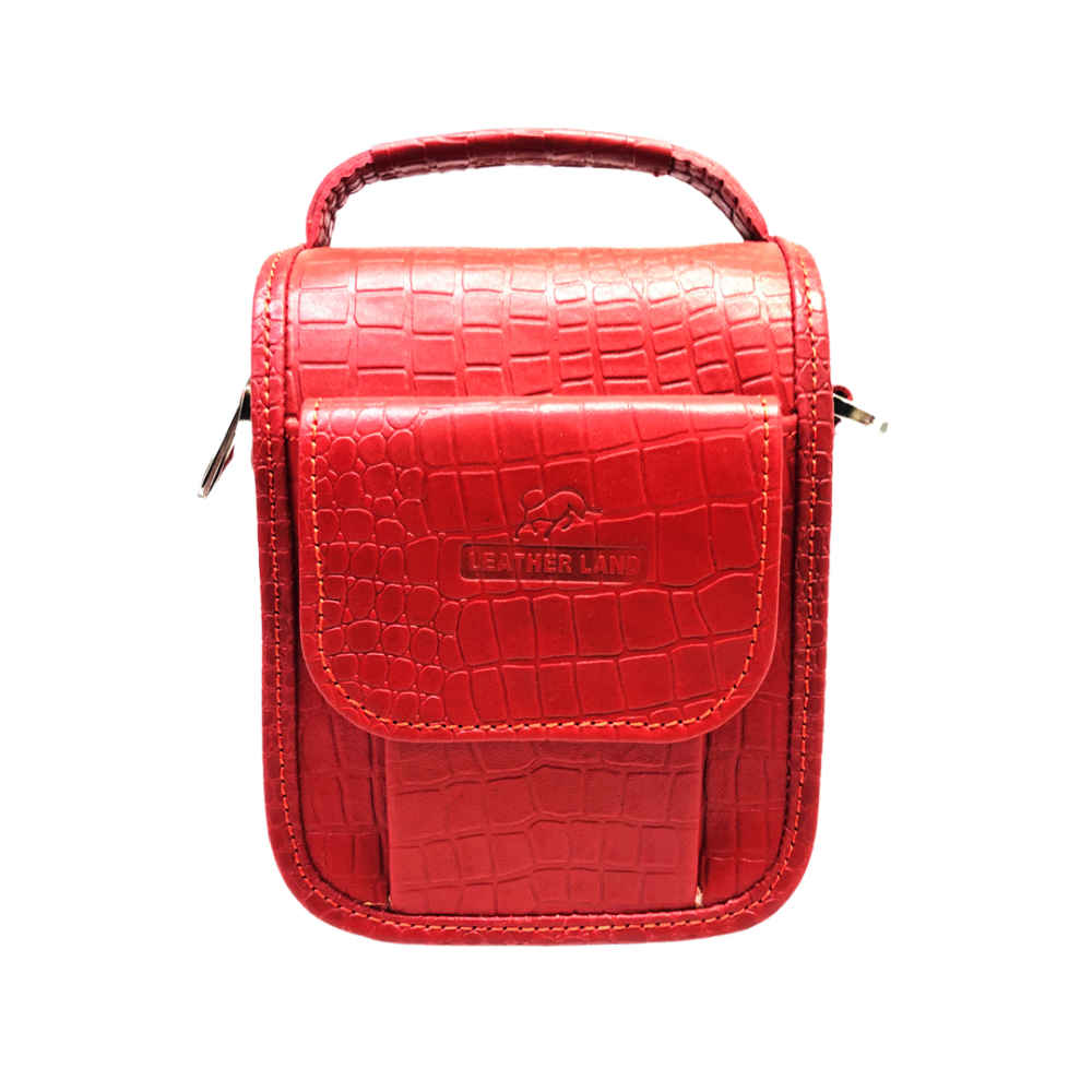 Sac Messenger en Cuir Luxueux - Modèle Sorkh Fait Main
