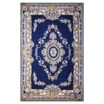 Grand tapis de sol intérieur de style bohème persan Goharan
