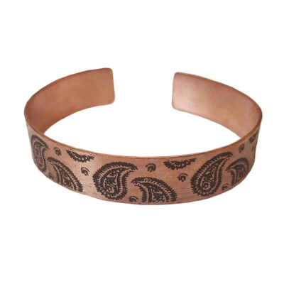 Bracelet en cuivre persan Affirmation – Termeh
