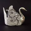 Porte-cuillère en argent filigrane persan modèle Jeyran