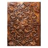 Art en cuivre gravé persan fait à la main encadré Yazdan – Décor mural traditionnel