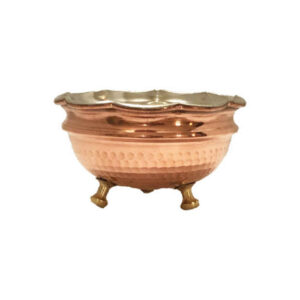 Bol de table en cuivre martelé traditionnellement – Artin