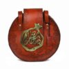 Sac Bandoulière en Cuir Luxueux Fait Main - Design Persan Anar