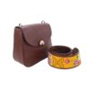 Sac Bandoulière Cuir Artisanale de Luxe - Design Bagh Perse