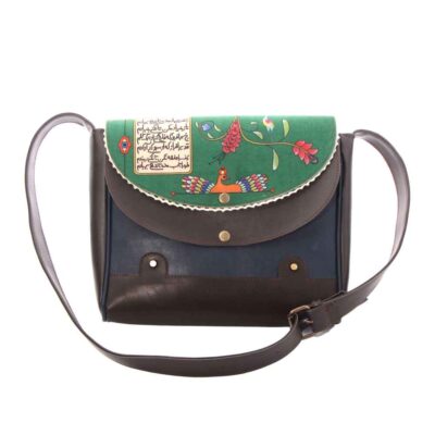 Sac Bandoulière Cuir Artisanale – Zolf Perse