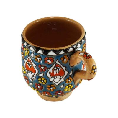 Tasse en céramique artistique – Émaillée à la main, modèle Atlas