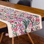 Couverture en velours Élegance Persane Rose Sama