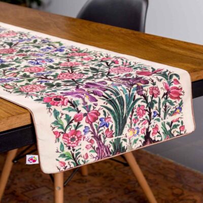 Couverture en velours Élegance Persane Rose Sama