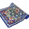 Couverture en velours Élegance Persane Bleue Homa