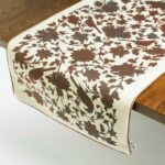 Couverture en velours Élegance Persane Crème Tiara