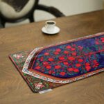 Couverture en velours Élegance Persane Rouge Behesht