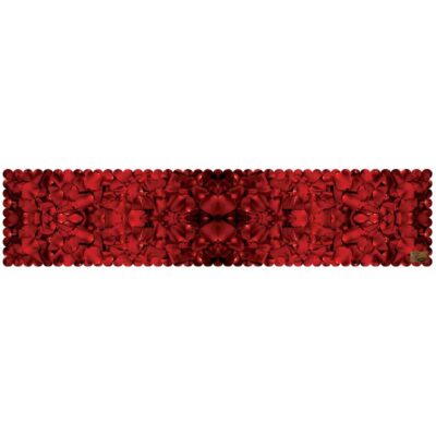 Couverture en velours Élegance Persane Rouge Saltanati