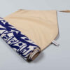 Chemin de table en velours "Persian Elegance" Blanc Safa