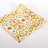 Chemin de table en velours "Persian Elegance" Jaune Zarin