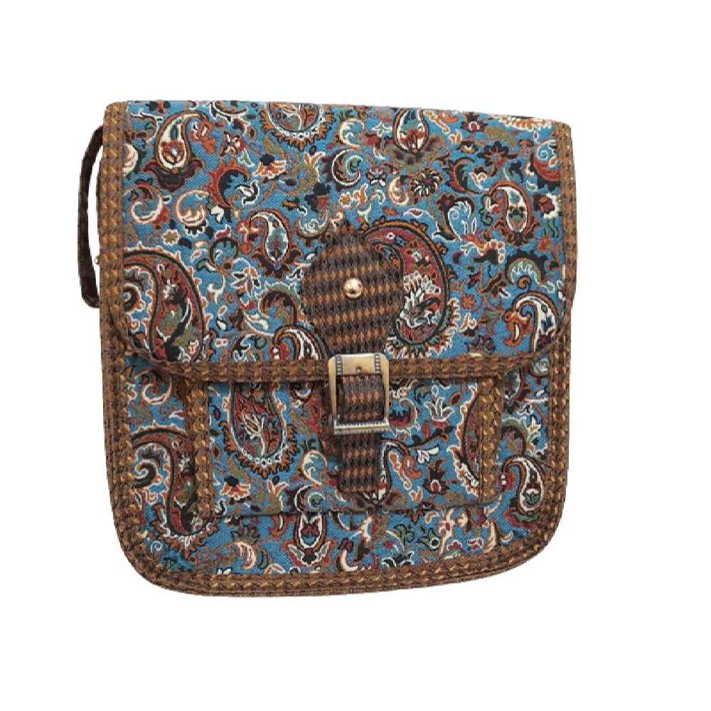 Sac Bandoulière Boho Termeh avec Motif Inspiré de la Culture Persane – Aseman