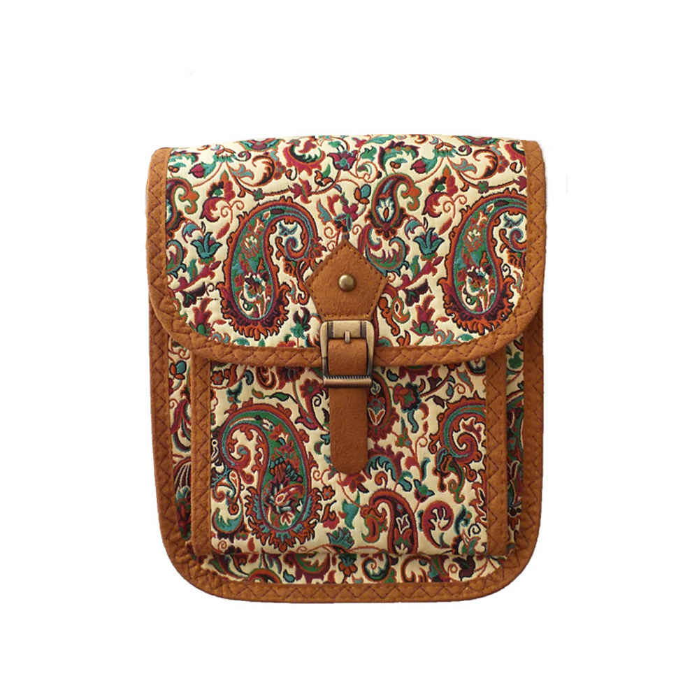 Sac Bandoulière Termeh Persan avec Motif Bohème – Taraneh