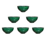 Bol Dizi en Poterie – Pour Abgoosht, Yaourts, Soupes et Nouilles | Vert (Ensemble de 6)