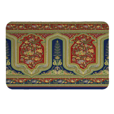 Set de 4 sets de table en velours Sous l’assiette – Modèle Narenj