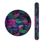 Lime à Ongles Métallique et Set de Miroir avec Motif Inspiré de la Perse – Motif Sahar