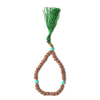Chapelet islamique de Karbala avec terre sacrée (Khak-e-Shifa) pour chiite Donya