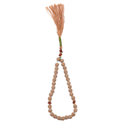 Chapelet islamique de Karbala avec terre sacrée (Khak-e-Shifa) pour chiite Ladan