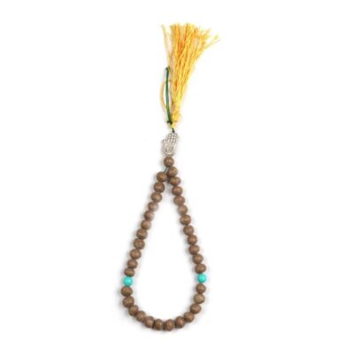 Chapelet islamique de Karbala avec terre sacrée (Khak-e-Shifa) pour chiite Rima