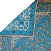 Grand tapis de sol intérieur de style bohème persan Sina