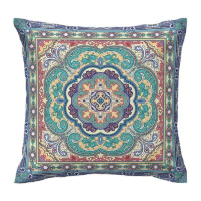 Housse de coussin en velours persan – Design Asma (Set de 2)