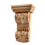 Modèle de capitale en bois sculpté Hooman