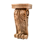 Modèle de capitale en bois sculpté Leyli