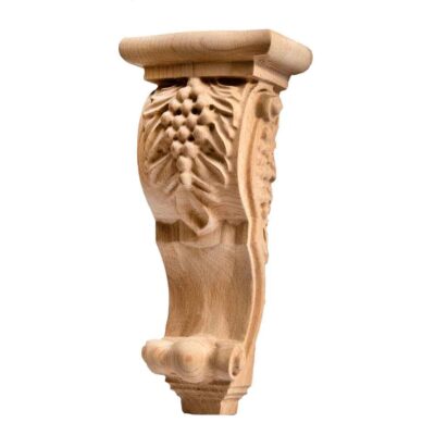 Modèle de capitale en bois sculpté Vishka