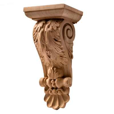 Modèle de capitale en bois sculpté Ziba