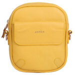 Sac Bandoulière en Cuir Luxueux Fait Main – Édition Yellow Janta