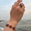 Ensemble de Bijoux en Cuivre Modèle Cœur