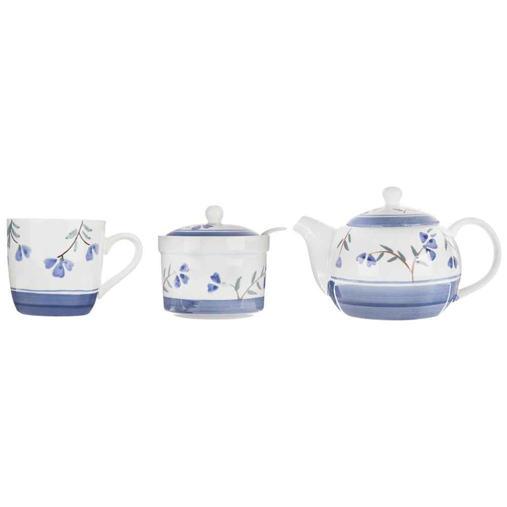 Ensemble de thé et café en porcelaine persane modèle Ava