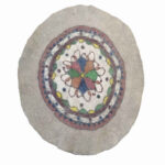 Tapis en feutre de laine persan 100% naturel et fait main Gerd