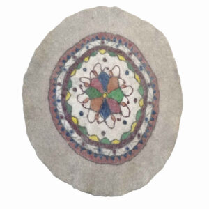Tapis en feutre de laine persan 100% naturel et fait main Gerd