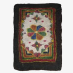 Tapis en feutre de laine persan 100% naturel et fait main Mana