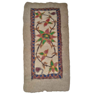 Tapis en feutre de laine persan 100% naturel et fait main Ramin