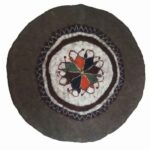 Tapis en feutre de laine persan 100% naturel et fait main Reyhan