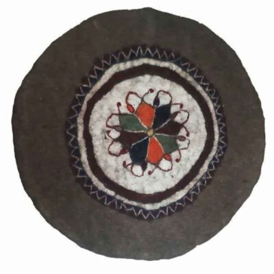 Tapis en feutre de laine persan 100% naturel et fait main Reyhan