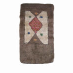 Tapis en feutre de laine persan 100% naturel et fait main Taranom