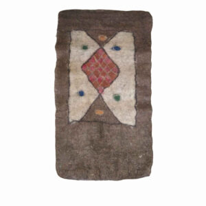 Tapis en feutre de laine persan 100% naturel et fait main Taranom