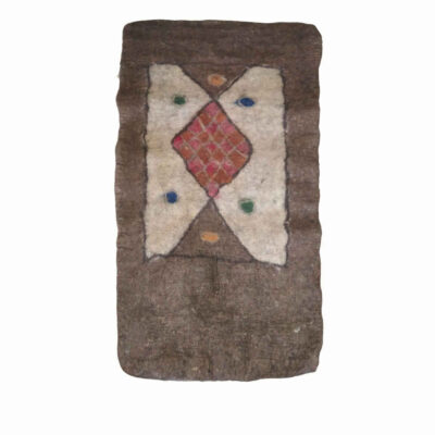 Tapis en feutre de laine persan 100% naturel et fait main Taranom