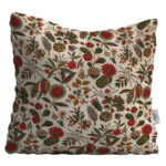 Housse de coussin en velours style floral – Design Baghcheh (Set de 2)