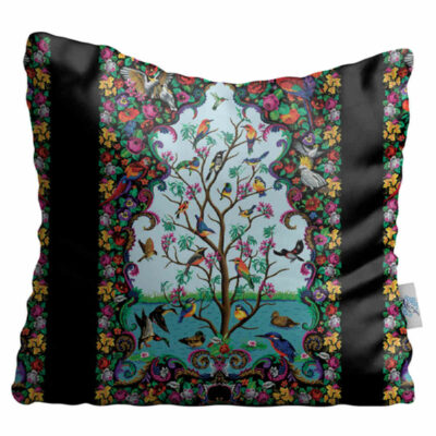 Housse de coussin en velours persan – Design Esalat (Set de 2)