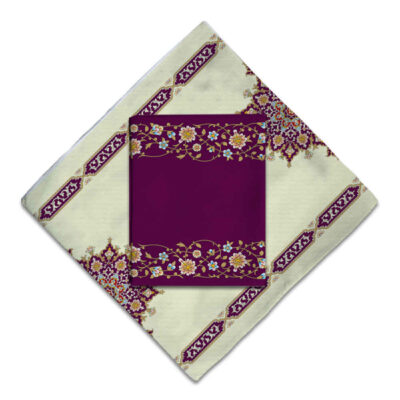 Tapis de prière de voyage pour musulman taille poche et portable Sajada Eslimi