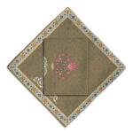 Tapis de prière de voyage pour musulman taille poche et portable Design Sajada Eslimi