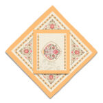 Tapis de prière de voyage pour musulman taille poche et portable Sajada Crème Eslimi